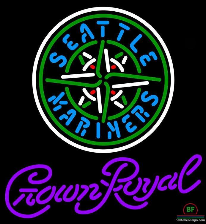 Custom Crown Royal Seattle Mariners Neon Sign MLB Teams Neon Light