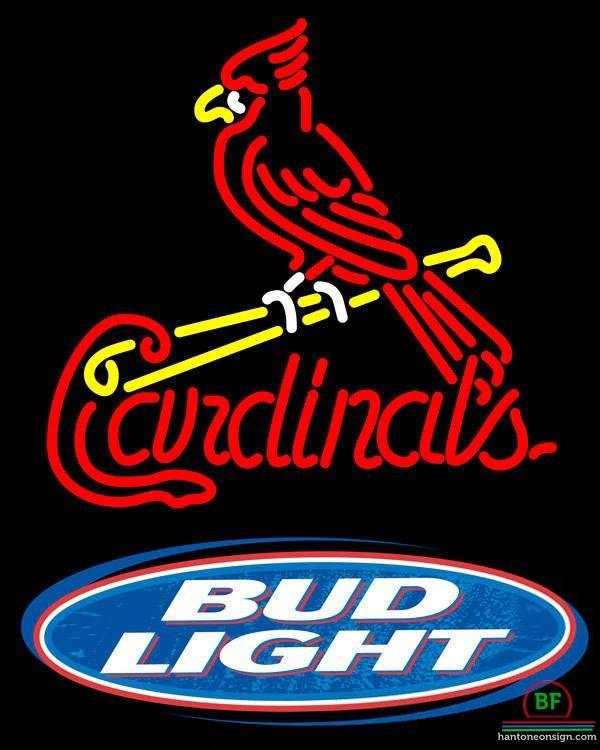 Custom Bud Light St Louis Cardinals Neon Sign MLB Teams Neon Light