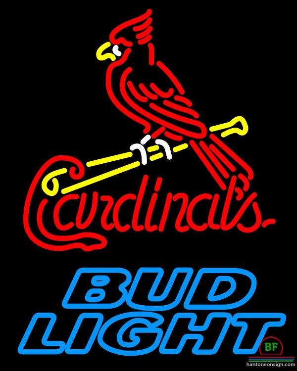Custom Bud Light St Louis Cardinals Neon Sign MLB Teams Neon Light