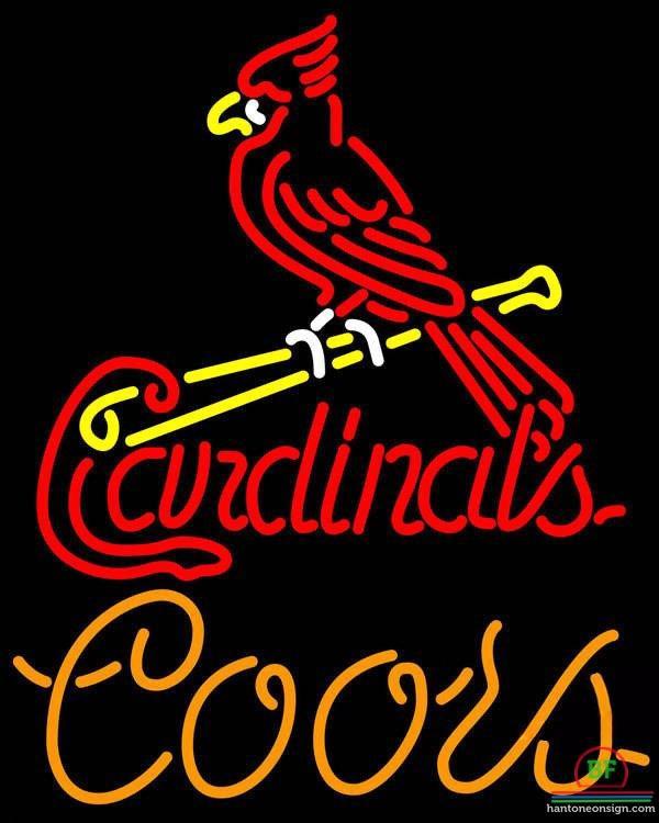 Custom Coors Light St Louis Cardinals Neon Sign MLB Teams Neon Light