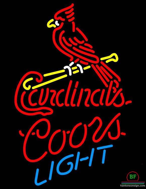 Custom Coors Light St Louis Cardinals Neon Sign MLB Teams Neon Light