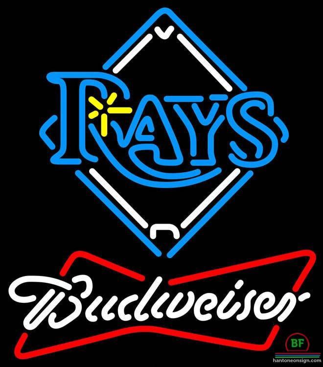 Custom Budweiser Tampa Bay Rays Neon Sign MLB Teams Neon Light