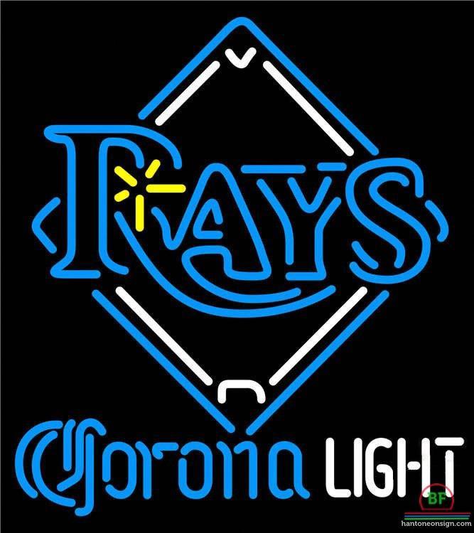 Custom Corona Light Tampa Bay Rays Neon Sign MLB Teams Neon Light