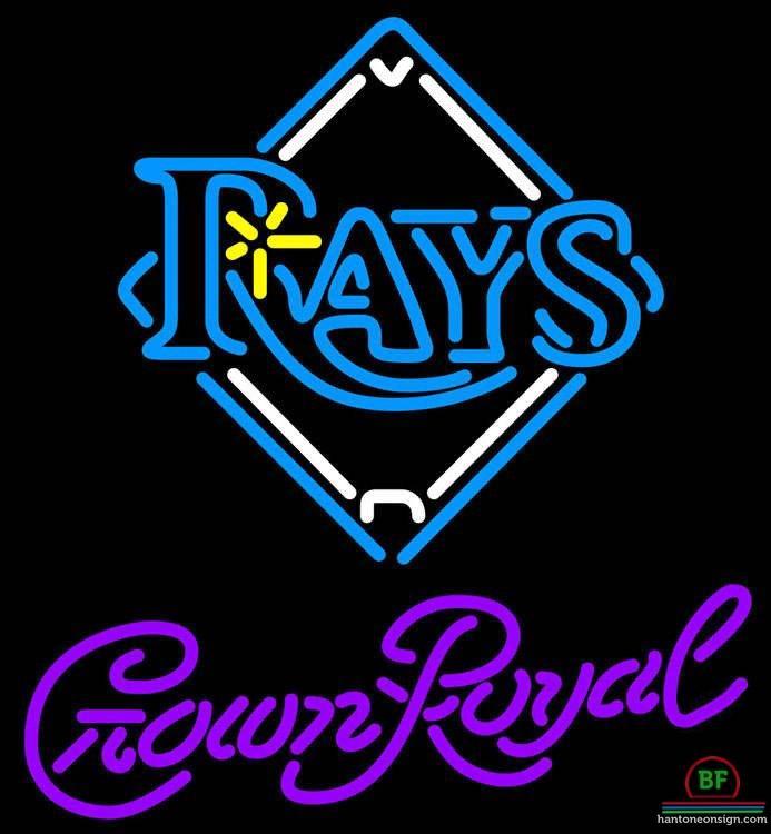 Custom Crown Royal Tampa Bay Rays Neon Sign MLB Teams Neon Light