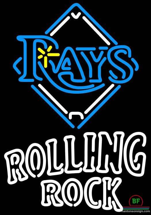 Custom Rolling Rock Tampa Bay Rays Neon Sign MLB Teams Neon Light