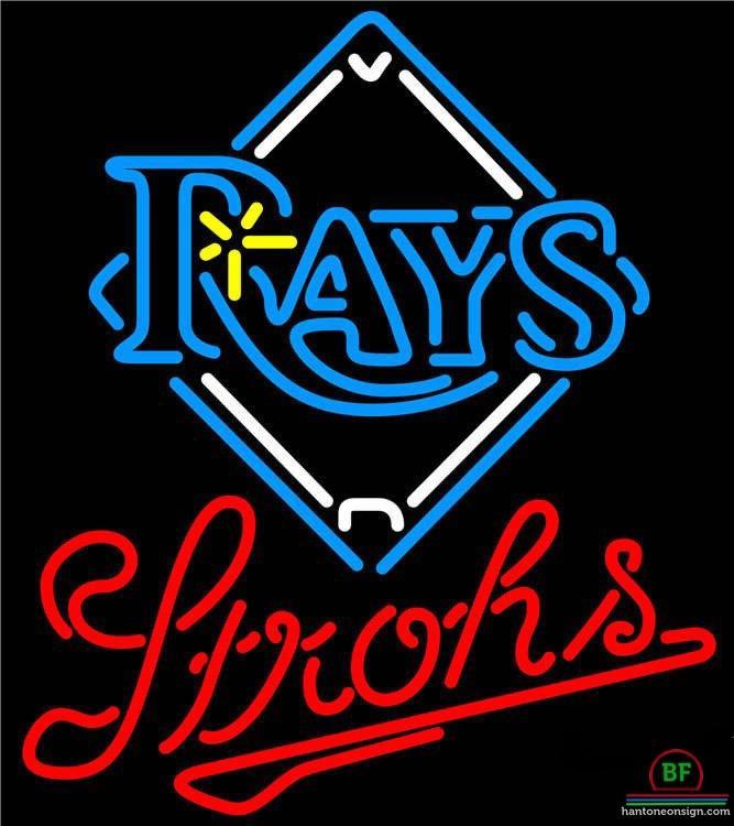 Custom Strohs Tampa Bay Rays Neon Sign MLB Teams Neon Light