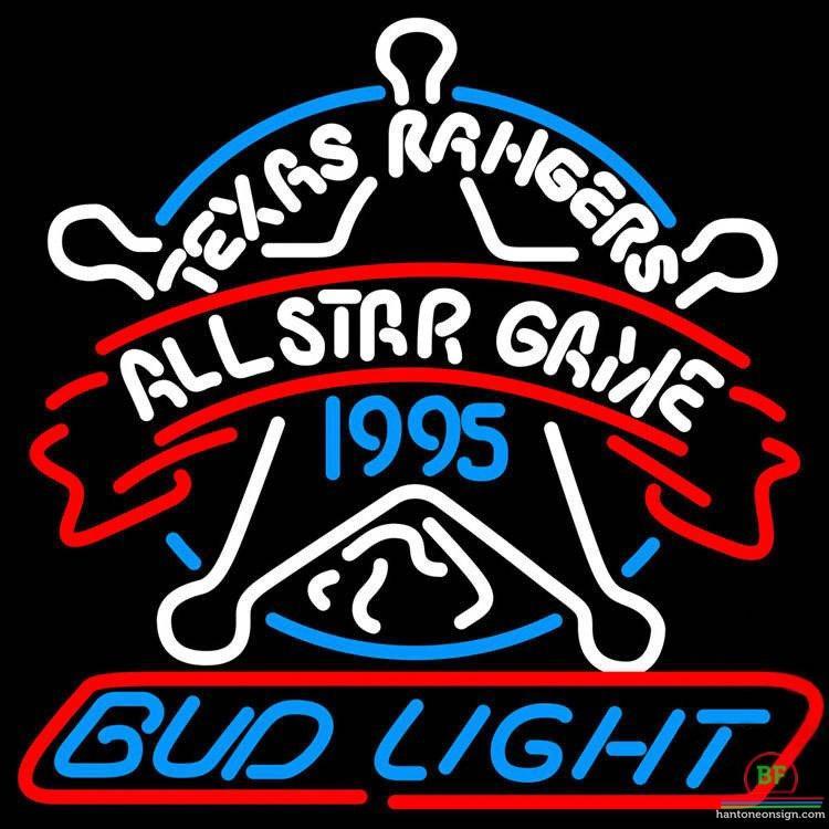 Custom Bud Light Texas Rangers Neon Sign MLB Teams Neon Light