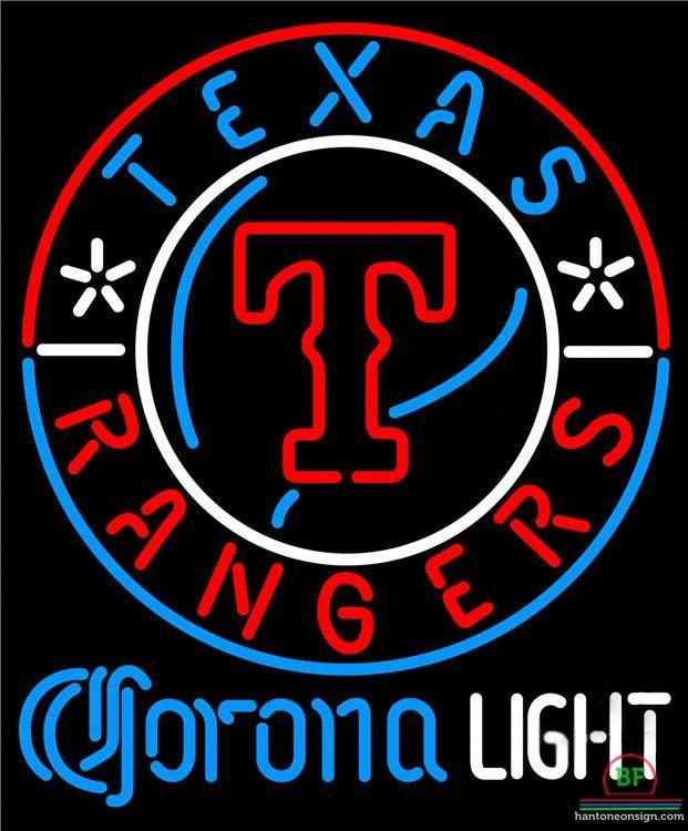Custom Corona Light Texas Rangers Neon Sign MLB Teams Neon Light