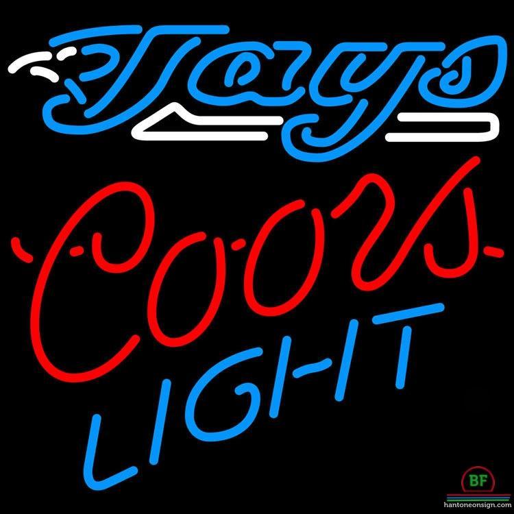 Custom Coors Light Toronto Blue Jays Neon Sign MLB Teams Neon Light