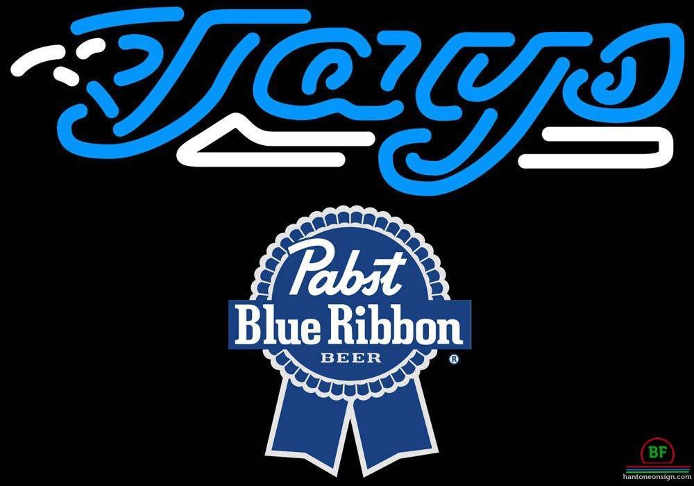 Custom Pabst Blue Ribbon Toronto Blue Jays Neon Sign MLB Teams Neon Light