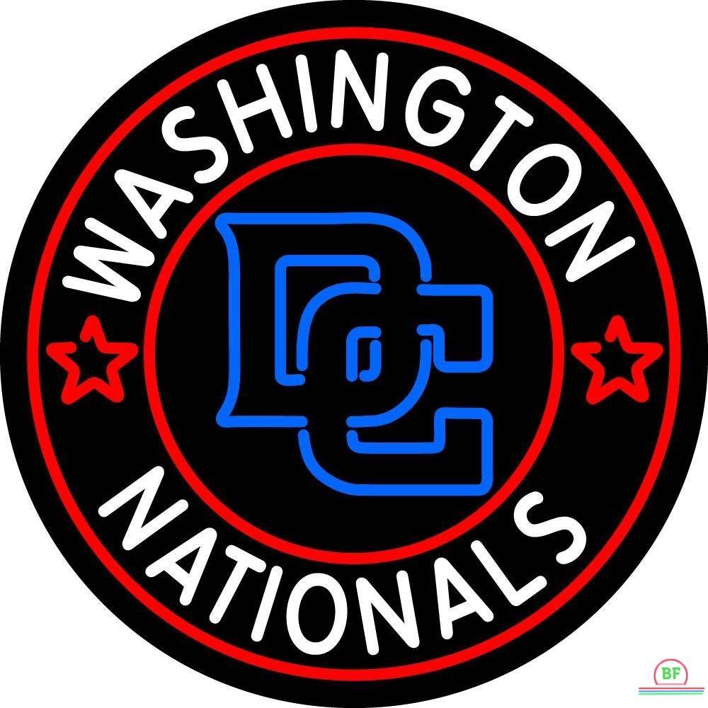 Custom Washington Nationals Neon Sign MLB Teams Neon Light