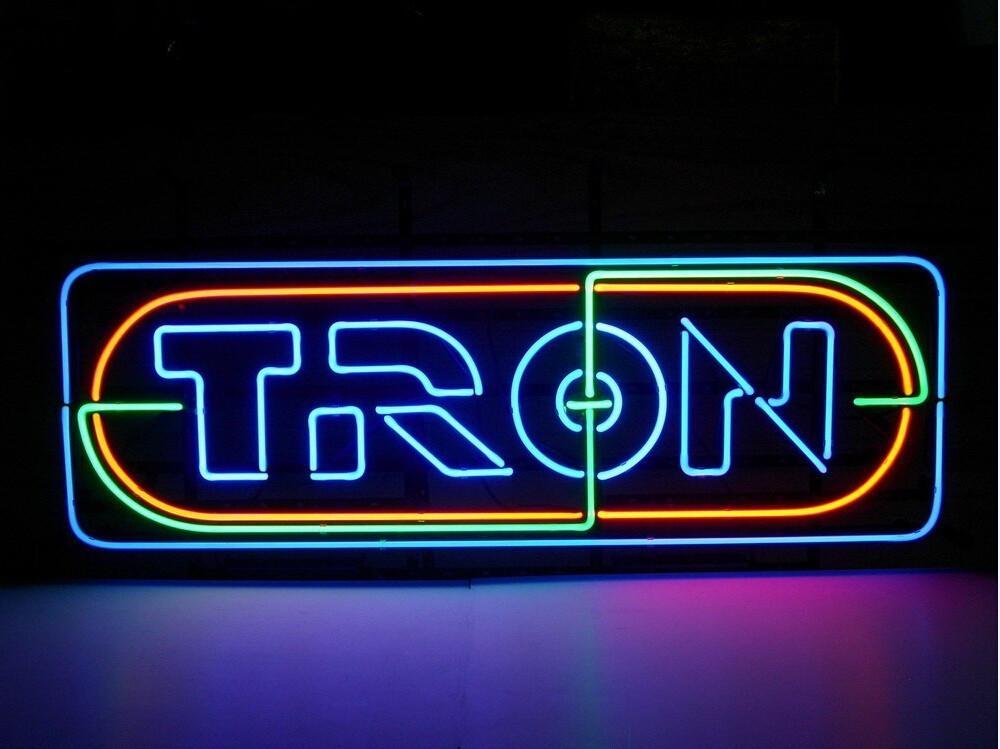 Custom Tron Recognizer Neon Sign