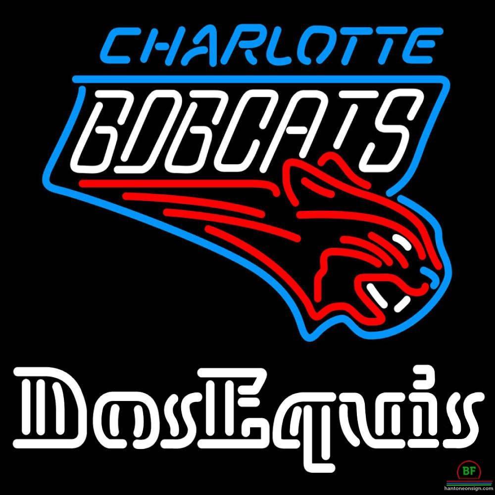 Custom Dos Equis Charlotte Bobcats Neon Sign NBA Teams Neon Light