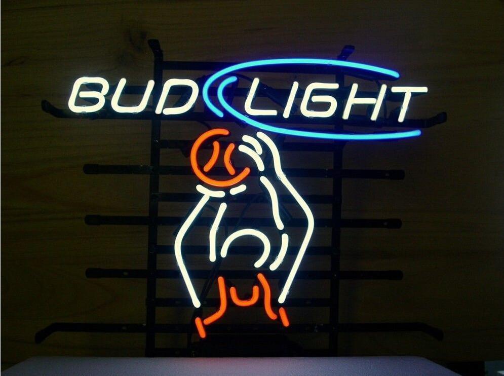 Custom Bud Light basket ball Neon Sign