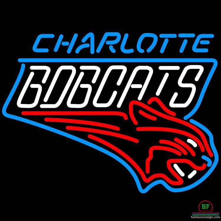 Custom Charlotte Bobcats Neon Sign NBA Teams Neon Light
