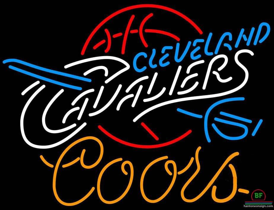Custom Coors Light Cleveland Cavalier Neon Sign NBA Teams Neon Light