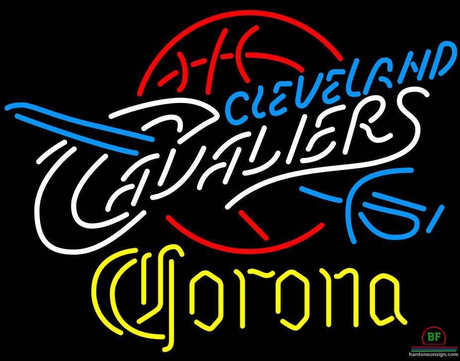 Custom Corona Cleveland Cavalier Neon Sign NBA Teams Neon Light