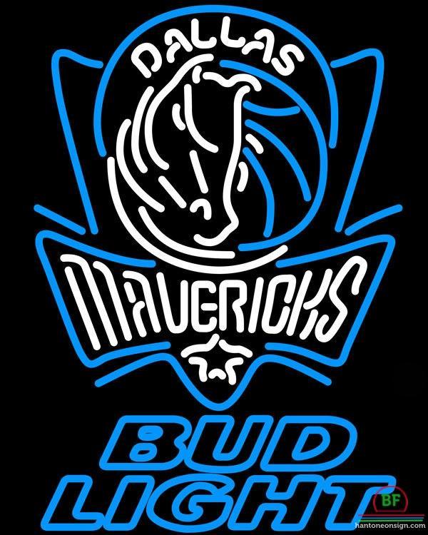 Custom Bud Light Dallas Mavericks Neon Sign NBA Teams Neon Light