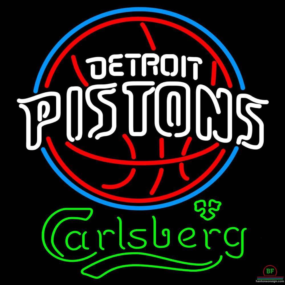 Custom Carlsberg Detroit Pistons Neon Sign NBA Teams Neon Light