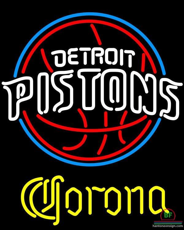 Custom Corona Detroit Pistons Neon Sign NBA Teams Neon Light