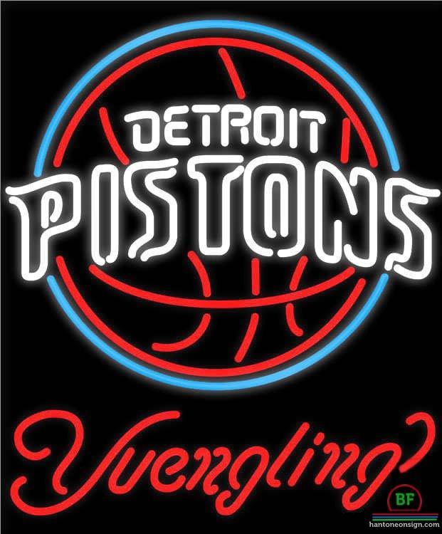 Custom Yuengling Detroit Pistons Neon Sign NBA Teams Neon Light