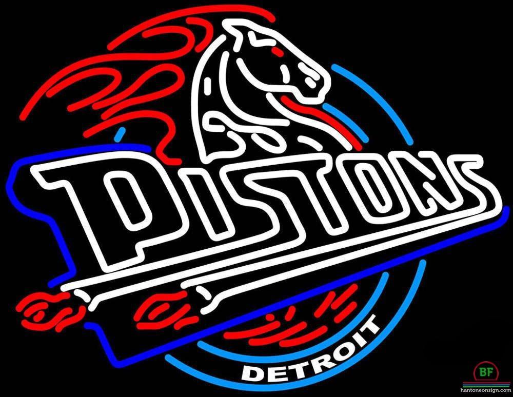 Custom Detroit Pistons Neon Sign NBA Teams Neon Light