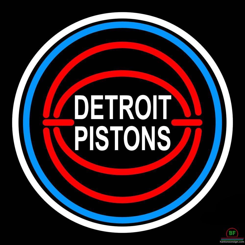 Custom Detroit Pistons Neon Sign NBA Teams Neon Light