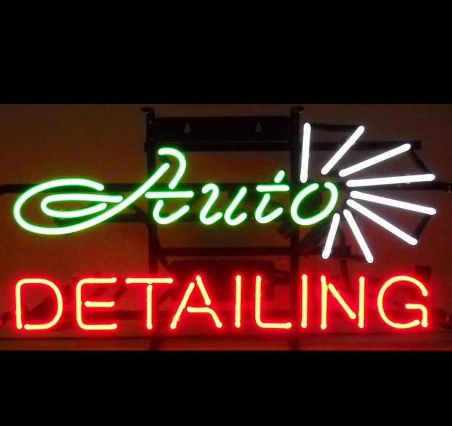 Custom Auto Detailing Car Neon Sign
