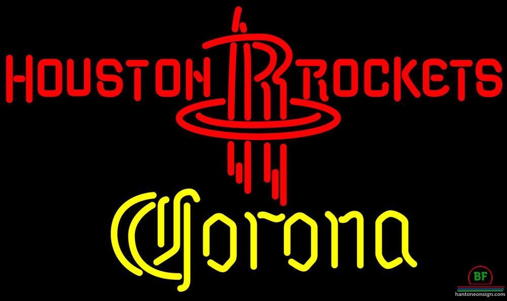 Custom Corona Houston Rockets Neon Sign NBA Teams Neon Light