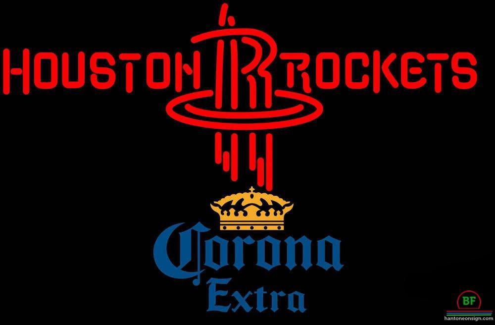 Custom Corona Extra Houston Rockets Neon Sign NBA Teams Neon Light