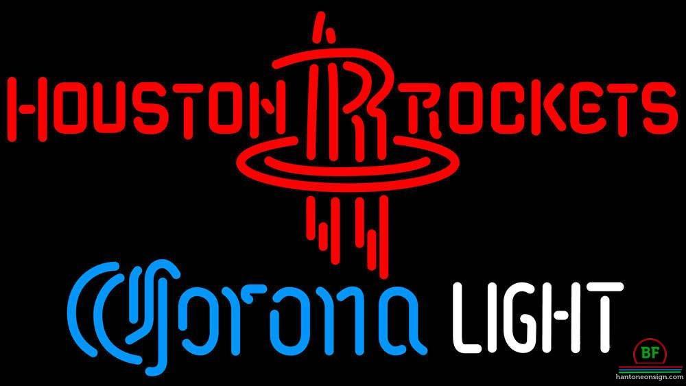 Custom Corona Light Houston Rockets Neon Sign NBA Teams Neon Light