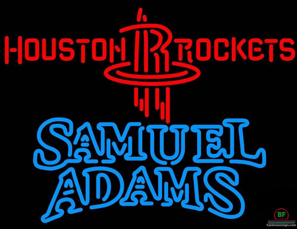 Custom Samuel Adams Houston Rockets Neon Sign NBA Teams Neon Light