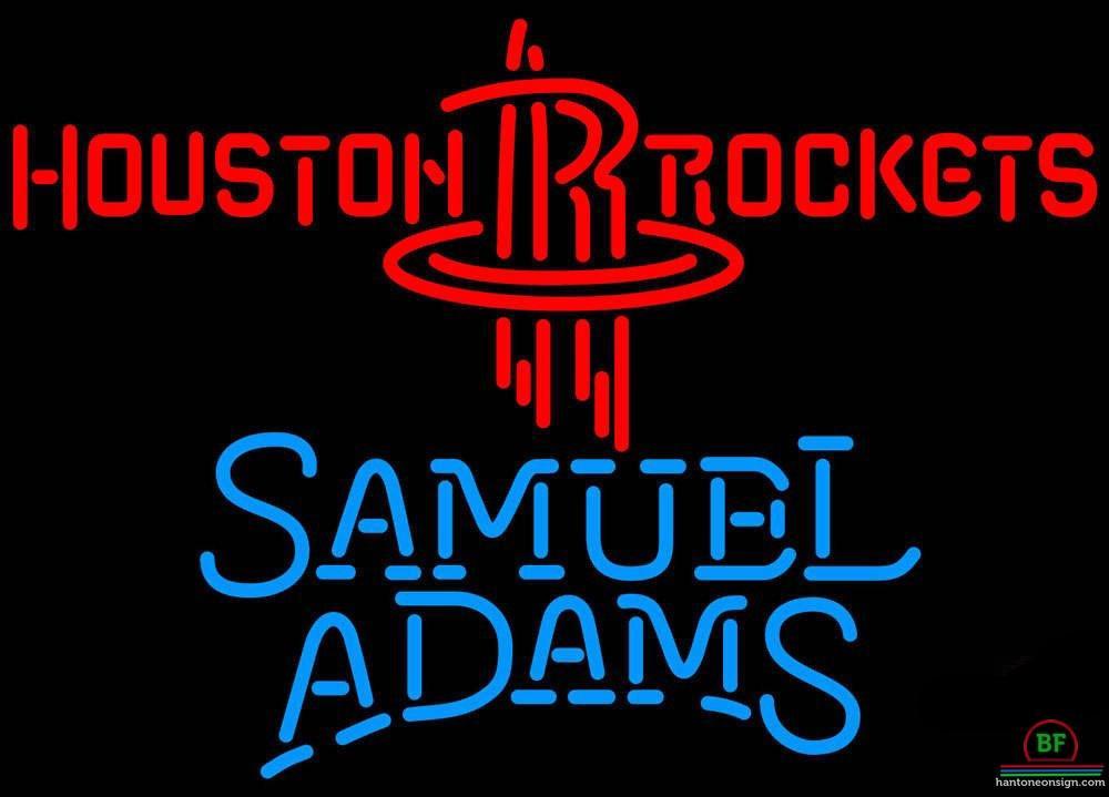 Custom Samuel Adams Houston Rockets Neon Sign NBA Teams Neon Light