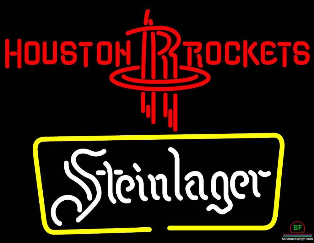 Custom Steinlager Houston Rockets Neon Sign NBA Teams Neon Light