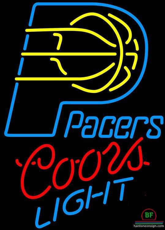 Custom Coors Light Indiana Pacers Neon Sign NBA Teams Neon Light