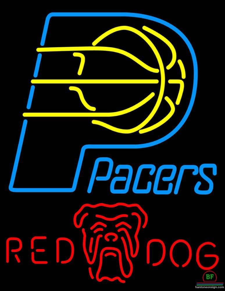 Custom Red Dog Indiana Pacers Neon Sign NBA Teams Neon Light