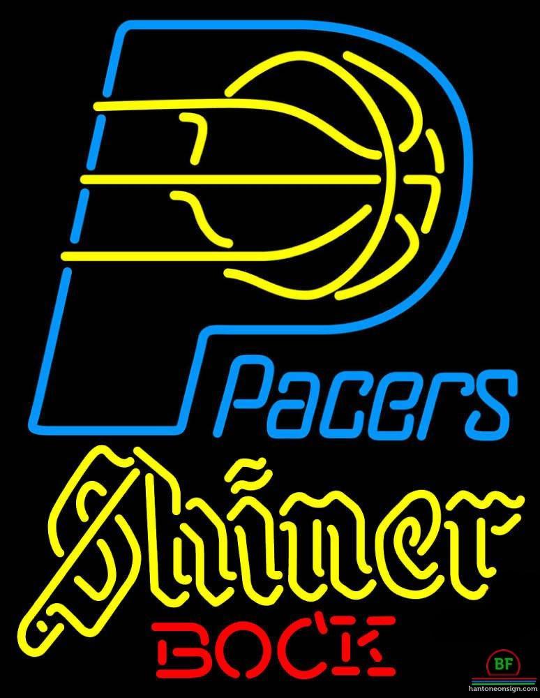Custom Shiner Bock Indiana Pacers Neon Sign NBA Teams Neon Light