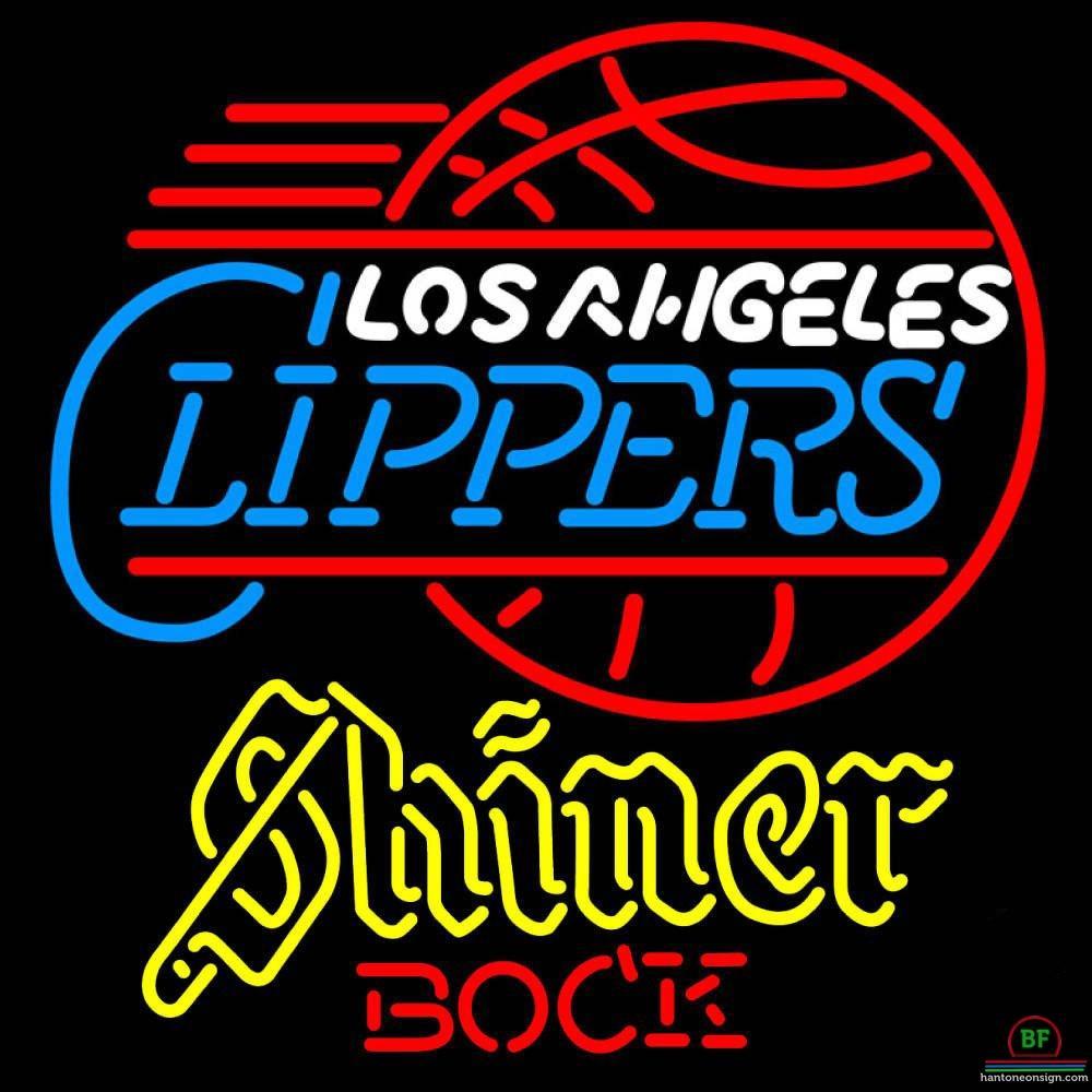 Custom Shiner Bock Los Angeles Clippers Neon Sign NBA Teams Neon Light