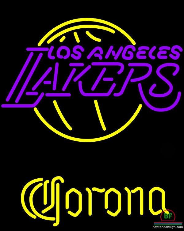 Custom Corona Los Angeles Lakers Neon Sign NBA Teams Neon Light