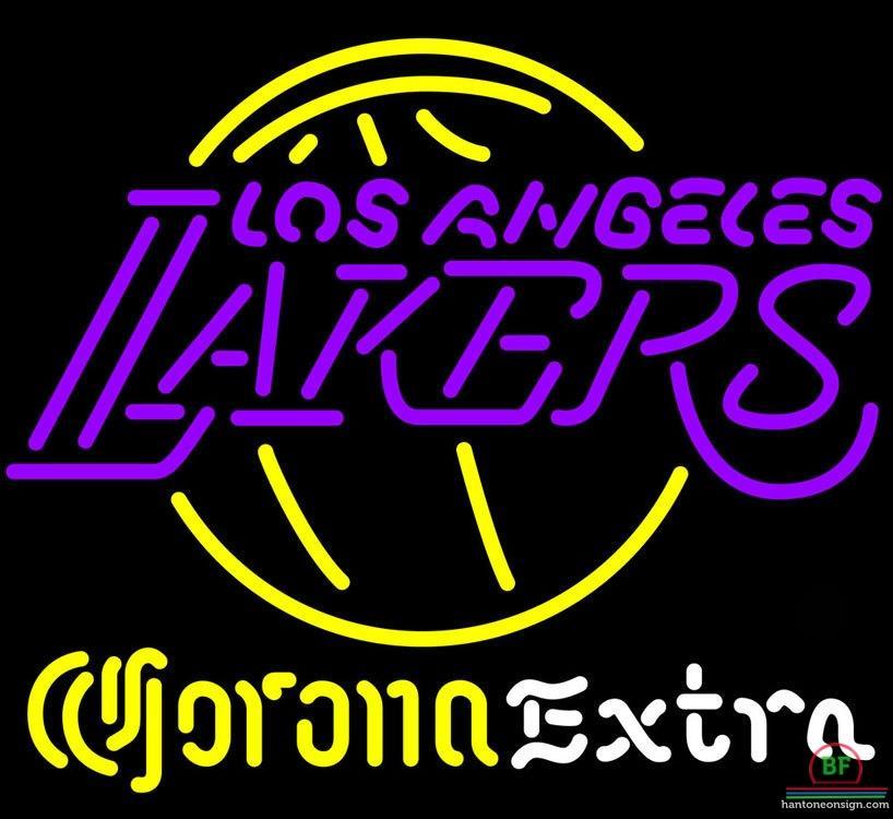 Custom Corona Extra Los Angeles Lakers Neon Sign NBA Teams Neon Light