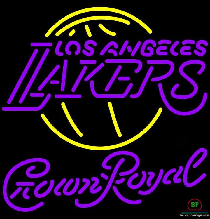 Custom Crown Royal Los Angeles Lakers Neon Sign NBA Teams Neon Light