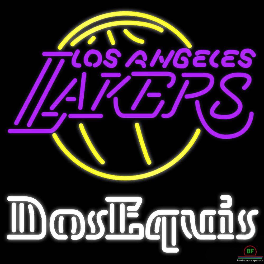Custom Dos Equis Los Angeles Lakers Neon Sign NBA Teams Neon Light