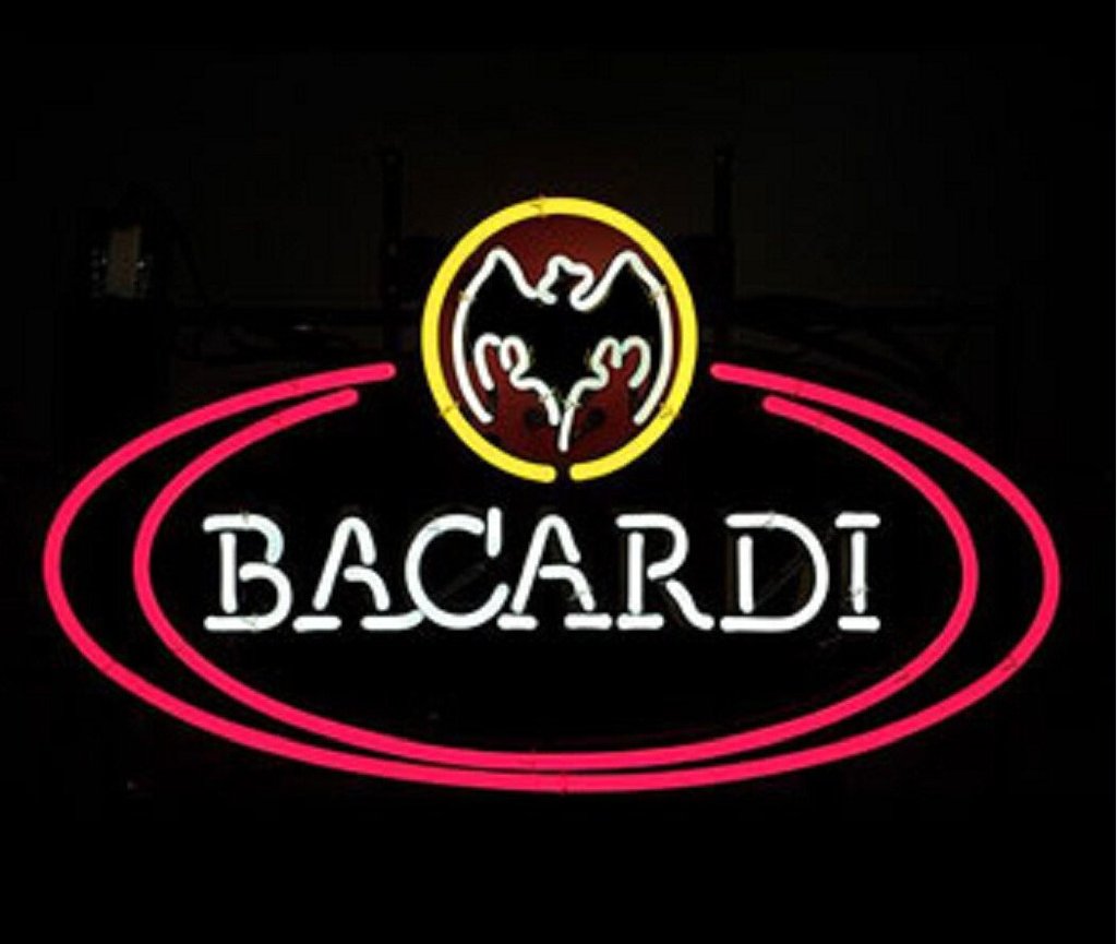 Custom Bacardi Neon Sign