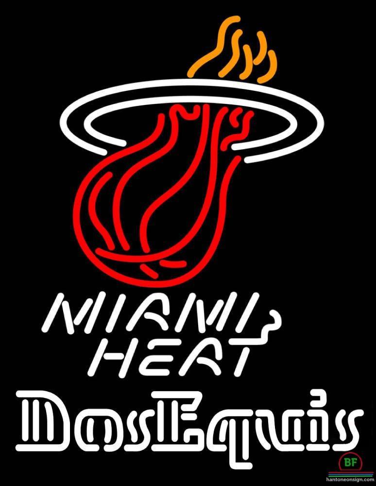 Custom Dos Equis Miami Heat Neon Sign NBA Teams Neon Light