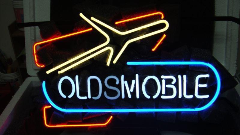 Custom Oldsmobile Auto Neon Sign