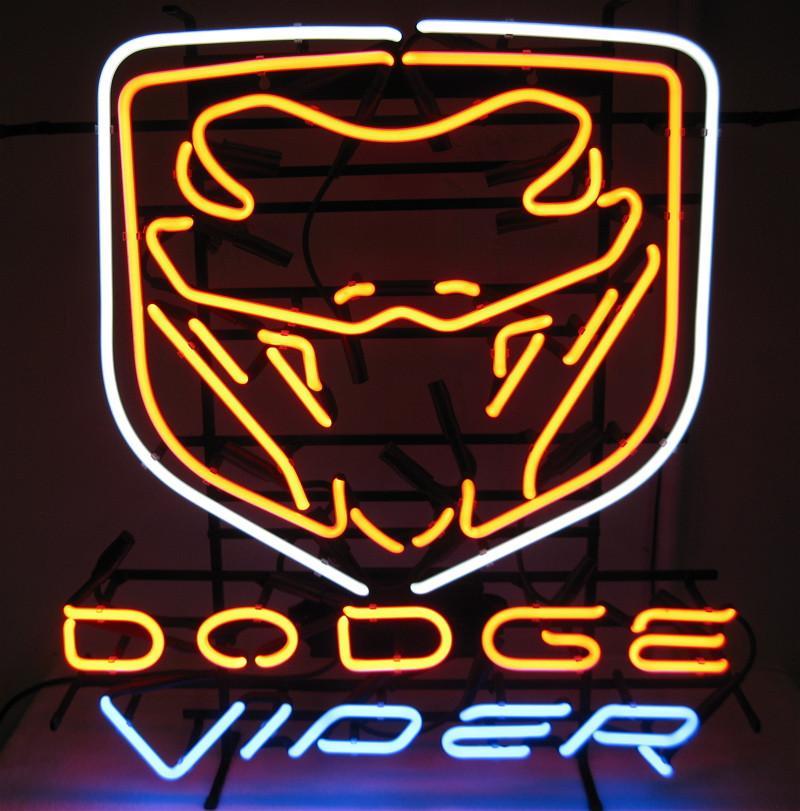 Custom Dodge Viper Auto Car Neon Sign