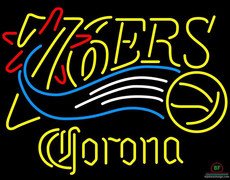 Custom Corona Philadelphia 76ers Neon Sign NBA Teams Neon Light