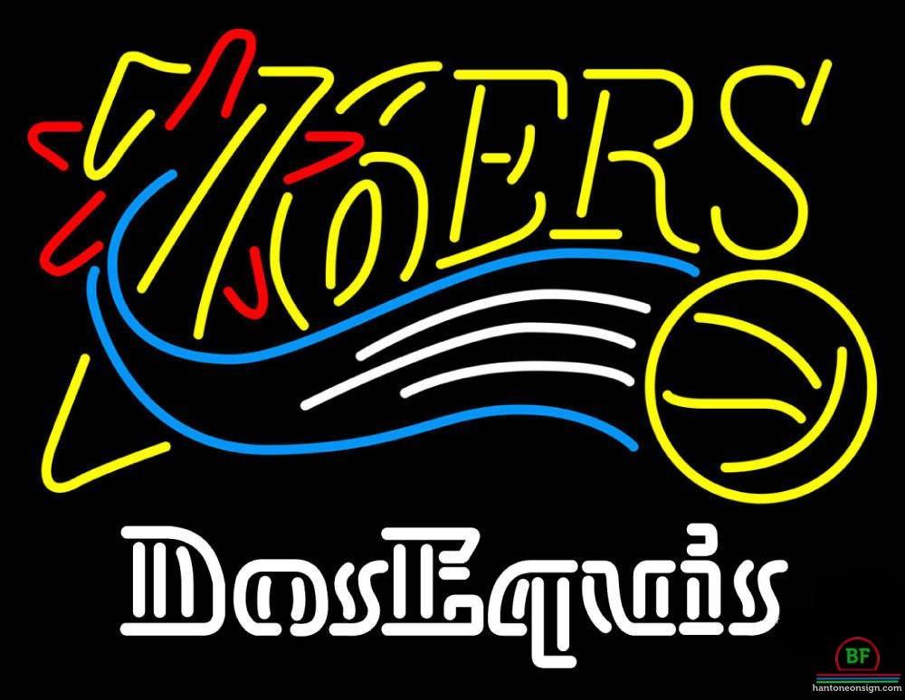 Custom Dos Equis Philadelphia 76ers Neon Sign NBA Teams Neon Light