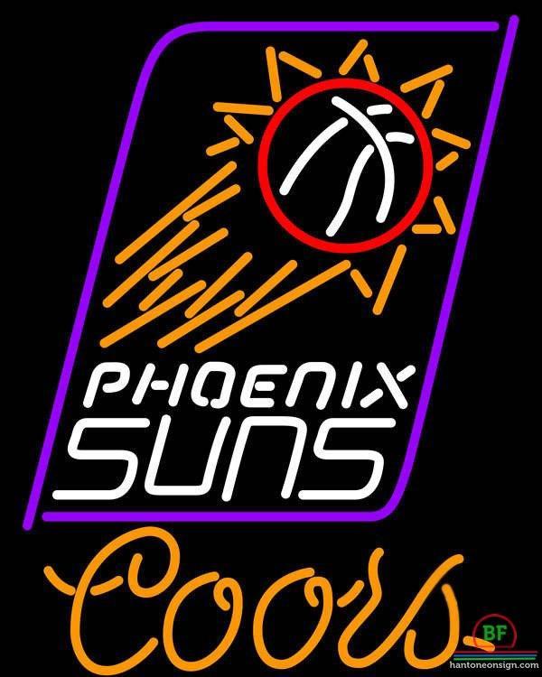 Custom Coors Light Phoenix Suns Neon Sign NBA Teams Neon Light