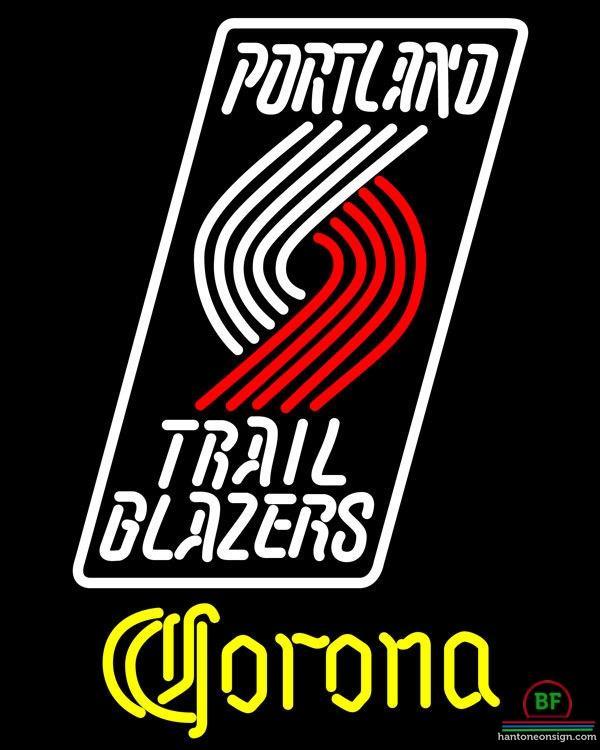 Custom Corona Portland Trail Blazers Neon Sign NBA Teams Neon Light